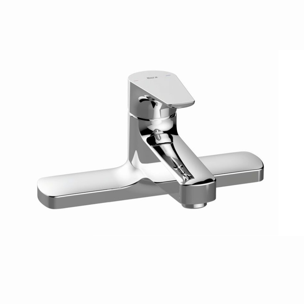 Cut out image of the Roca Atlas Chrome Deck Mounted Bath Filler